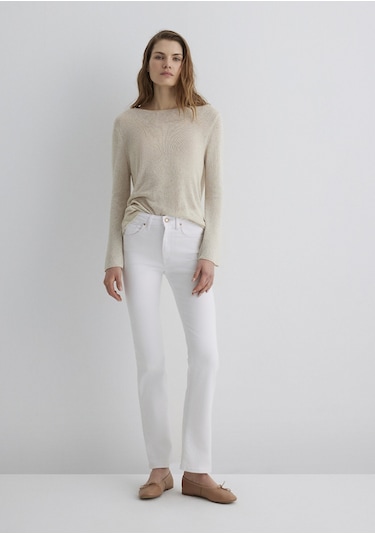 Mavi - Kendra Gold Premium Beyaz Jean Pantolon 1074686459 Beyaz