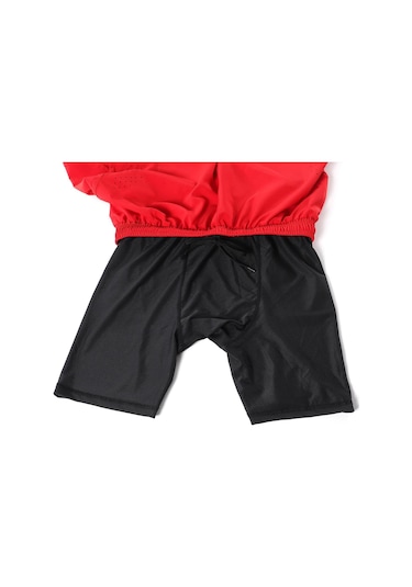 Ordu Yeşili Lixada Erkek 2'si 1 Arada Koşu Şortu Çabuk Kuruyan Nefes Alabilir Aktif Eğitim Egzersiz Koşu Bisiklete Binme