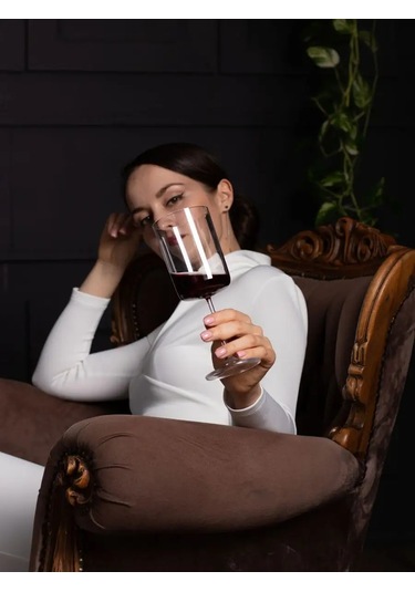 Aura Of Bohemia Şarap Ve Kokteyl Kadehleri Seti 2 Adet Ayaklı 420 Ml 136135662 Beyaz