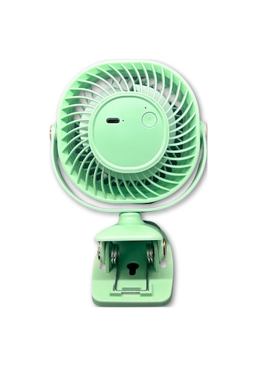 Zb113 Taşınabilir Masaüstü Yeşil Usb Fan
