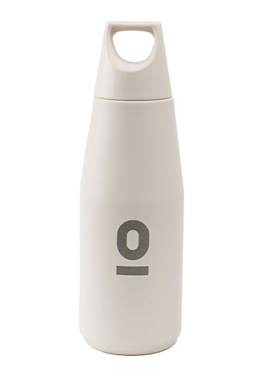 Paslanmaz Çelik Açık Beyaz Şişe Termos 550 ML No:69