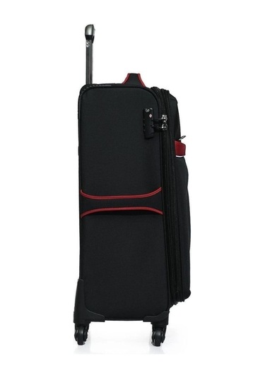 U.s. Polo Assn. Siyah Kumaş Unisex Orta Boy Valiz Plvlz22801bo 001