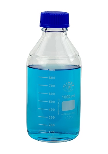 Simax Cam Otoklav Şişe 1000 Ml - Vida Kapaklı Boş Şişe