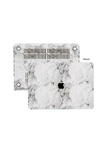 MacBook Air Kılıf HardCase Touch ID A1932 A2179 A2337 F.Marble