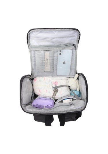 Smart Bags Anne Bebek Sırt Çantası Smart Bags Krinkıl Kumaş 3000 Siyah