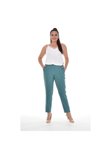 Beli Lastikli Slim Fit Klasik Pantolon (523192535)