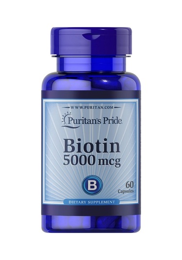 Puritan's Pride Biotin 5000 Mcg 60 Kapsül