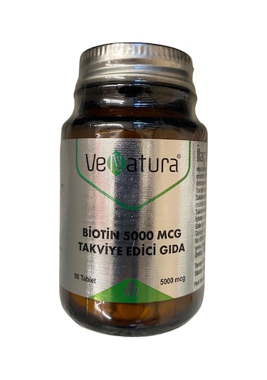 Venatura Biotin 5000 Mcg 90 Tablet