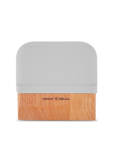 Karaca x Refika Gadgets Çift Taraflı Ahşap Hamur Kazıyıcı