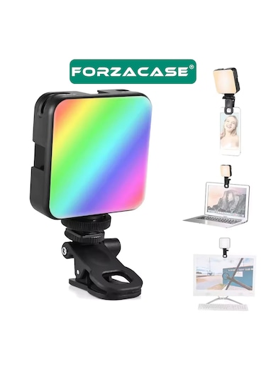 Kameralar İçin Şarj Edilebilir Rgb Led Video Işığı - Fc1022