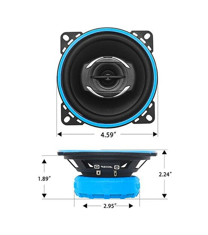 Recoil Rcx4 10 Cm Koaksiyel Hoparlör 100 Watt