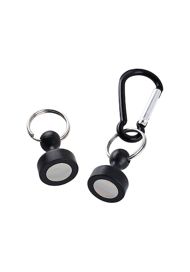 Dianziye Balıkçılık İçin Paslanmaz Çelik Ve Alüminyum Alaşımlı Manyetik Klips, 118mm, 17g, Hızlı Çözülür