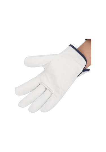 Mufunye Koyun Derisi Kaynakçılık Eldiveni - Kaynak, Kesim, Metal Dövme İşleri İçin Kayganlık Engelleme, Isı Yalıtımı Ve Dayanıklılık