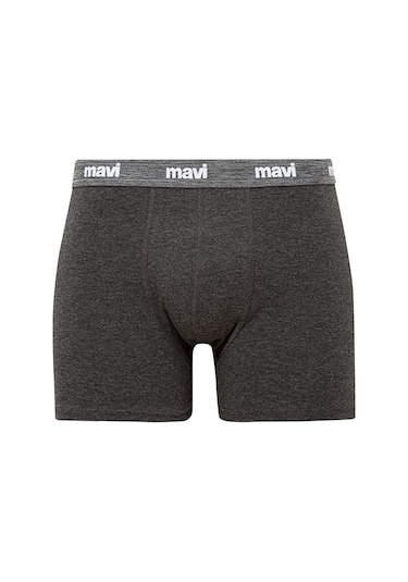 Mavi - Gri Basic Boxer 0911180-34709 Gri