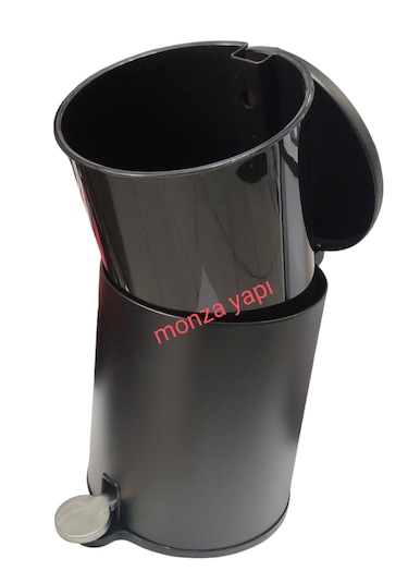 Primanova Cigo Çöp Kovası Soft Ve Wc Tuvalet Fırçası Mat Siyah