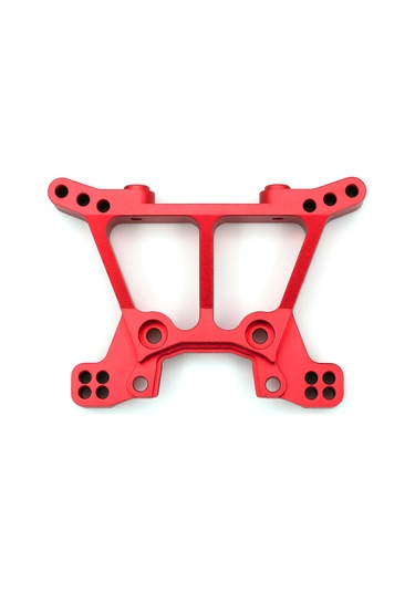 Dianziye Traxxas Slash/stampede/telluride 4wd İçin Alüminyum Ön Şok Kolu Kırmızı - 6839 Yerine Bjm008