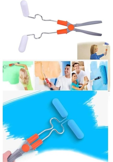 Xglide Çift Başlıklı Rulo Boya Fırçası