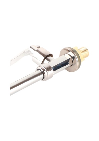 Springsun Zink Alaşımlı G1/2" Rosetli Tek Soğuk Su Lavabo Musluğu Hortum Yok