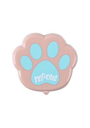 Pembe Geri Çekilebilir Plastik Katlanır Bardak Kedi Pençe Şekli Taşınabilir Su Bardağı Seyahat Açık Sofra Pembe