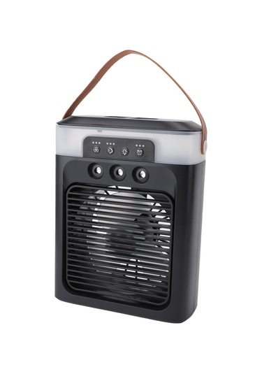 Mufunye Usb Usb Soğutma Buhar Fani, 3 Ağızlı Sprey, Aromaterapi Fonksiyonu, 400ml Su Deposu, Ofis Ve Ev İçin Siyah