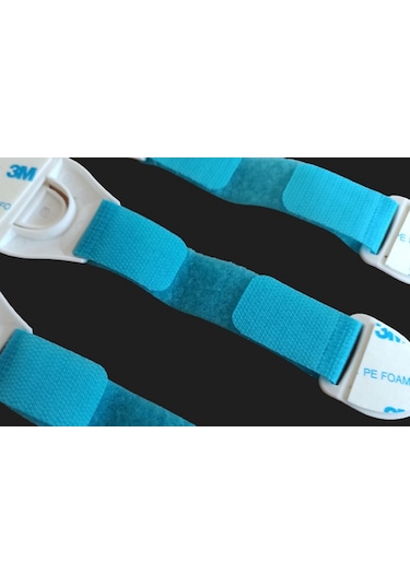 Demet Home Uzunluk Ayarlı Çocuk Çekmece Dolap Emniyet Kilidi Çok Renkli 10'lu Çok Renkli