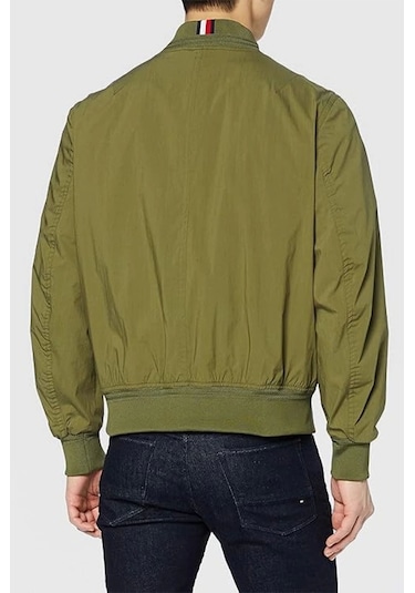 Tommy Hilfiger Erkek Authentıc Bomber Ceket Yeşil