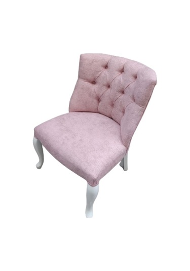 Berjer Çay Set Kayın Lüken Aslan Iskelet Parlak Beyaz Kapitone Dö Abanoz - Beyaz