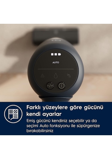 Electrolux EP71UB14DB Ultimate 14.4 V Dikey Şarjlı Süpürge