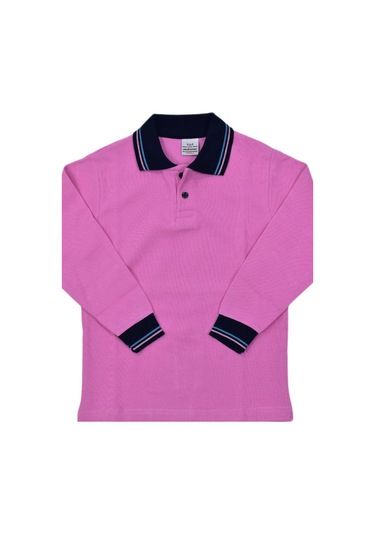 Kolej Polo Yaka Sweat Pembe Bgl-ymrtp-5 001
