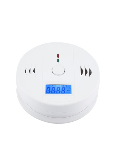 Geeroyoo Karbonmonoksit Dedektörü Kalibrasyonlu - Lcd Ekranlı, Yüksek Hassasiyeti, 85db Alarm, Test/düzeltme Düğmesi, Pil Yok