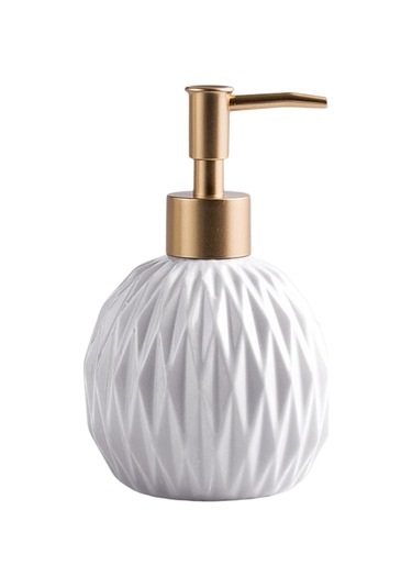 Suntek Seramik Sabunluk Ev Otel Tedarik Duş Şampuanı Beyaz