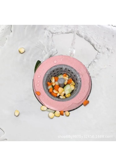 Lemestar Mutfak Lavabo Su Filtresi 11 Cm - Saç Ve Gıda Artıklarını Tutar, Akışı Kolaylaştırır, Kolay Temizlenir Renk Seçenekli Mavi