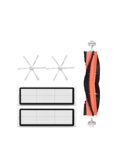 Xiaomi Vacuum Mop 2 STYTJ03ZHM Uyumlu Yedek Mopsuz Fırça Hepa Filtre Seti - 5 Parça