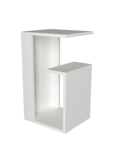 Dekorister Sister Koltuk Yan Sehpa Beyaz