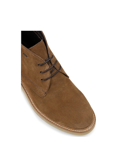 Deery Hakiki Süet Taba Rengi Erkek Bot Taba