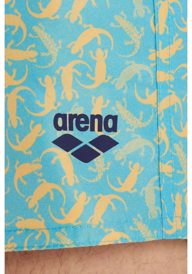 Arena Beach Short Allover Yeşil Erkek Deniz Şortu 005253880 Yeşil - Turkuaz