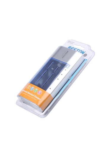 Beston BST-C821BW AA-AAA-C-D-9V-SC Universal Tüm Boylar Pil Şarj Cihazı