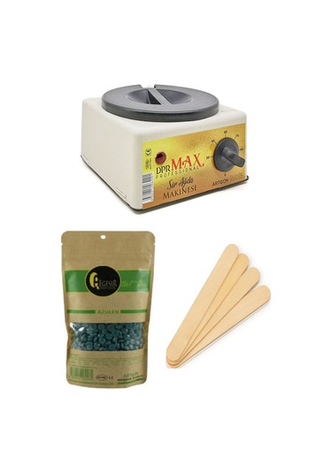 Ege Sir Dpr Max Ağda Makinesi + Azulen Bocuk Ağda + Spatula x 5