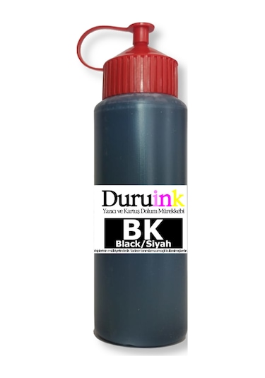 Duruınk Hp 4376 Hp 654 Kartuş Dolum Seti 500ml Siyah Mürekkep