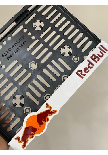 Redbull Motosiklet Özel Tasarım Plakalık