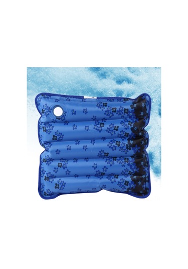 Konesam Mavi Soğuk Yastık 36x36cm - Çok Fonksiyonel Yastık, Yorgan, Dizlik - Su Geçirmez Kumaş - Hızlı Su Enjeksiyonu - Dayanıklı Kenar Tamiri Diğer