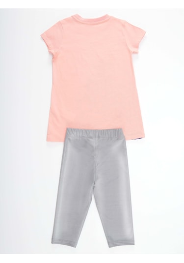 Denokids Mshb&g Leopar Kız Tunik Tayt Takım Çok Renkli