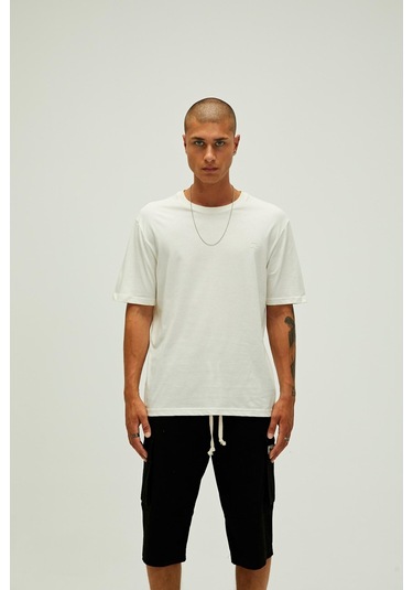 Bad Bear Liber Erkek Tişört 22.01.07.052 Beyaz