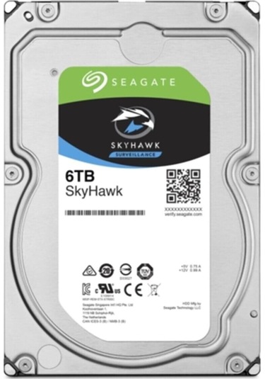 Seagate Skyhawk 3,5 6tb 256mb 5900 St6000vx001-136590