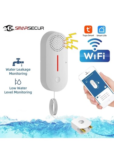 Conventions1 Smarsiren Wıfı Su Kaçağı Sensörü Koruma Alarm