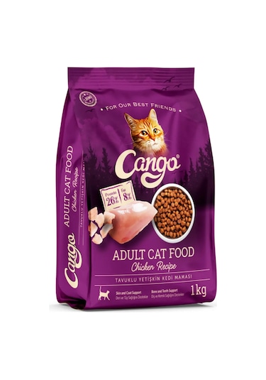 Cango Tavuklu Yetişkin Kedi Maması 2 x 1 KG