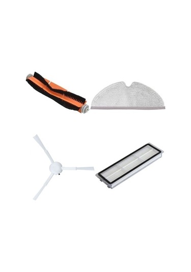 Ekstore Xiaomi Mijia 1c Uyumlu Akıllı Robot Süpürge 4 Parça Set