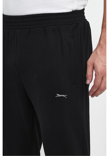 Slazenger Samouel In Erkek Cepli Siyah Eşofman Altı Siyah