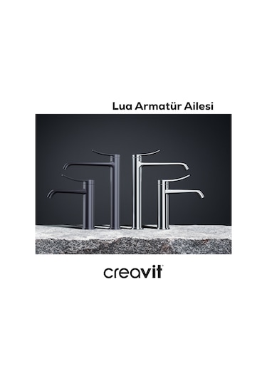 Creavit Lua Şelale Mutfak Armatürü Krom Bt.lu8500