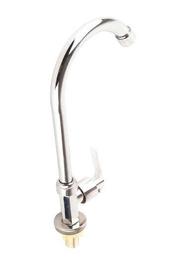 Springsun Zink Alaşımlı G1/2" Rosetli Tek Soğuk Su Lavabo Musluğu Hortum Yok